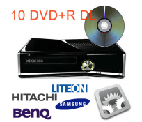 Actualizar firmware XBOX 360 SLIM + 10 DVD doble capa
