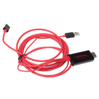 CABLE ADAPTADOR MHL A HDMI + MICRO USB