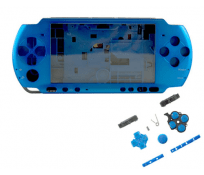 Carcasa Completa PSP 3000 Azul Carcasa Completa PSP 3000 Azul