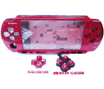 Carcasa Completa PSP 3000 Roja Carcasa Completa PSP 3000 Roja