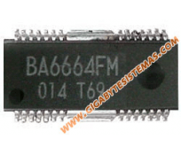 Chip BA6664FM PS2