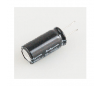 Condensador 16v 2200µf electrolítico radial 20x12mm.