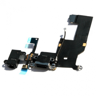 CONECTOR CARGA + AUDIO FLEX IPHONE 5