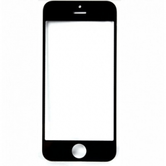 Cristal táctil negro iPhone 5s, Black.