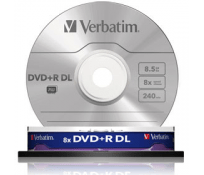 DVD + RDL Doble Capa Verbatim (10 Unidades) DVD + RDL Doble Capa Verbatim (10 Unidades)