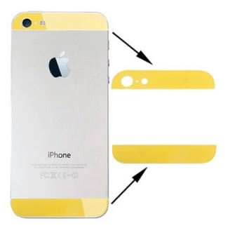 EMBELLECEDOR AMARILLO IPHONE 5