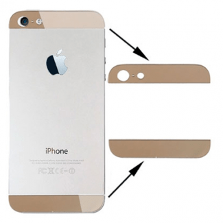 EMBELLECEDOR ORO IPHONE 5