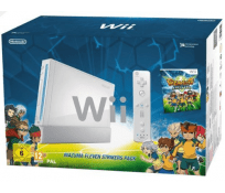 Nintendo Wii blanca Modificada + Inazuma Eleven