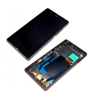 Pantall display lcd Sony Xperia Z L36h Negra.
