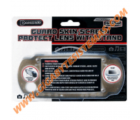 PSP 3000 Guard Skin/Screen Protect Lens with Stand *BLACK*