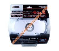 PSP 3000 Portable Stereo Speaker Movie Stand 4 in 1 *WHITE*