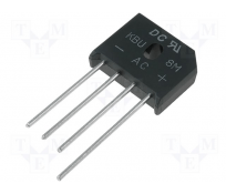 Puente rectificador KBU8M 1000v 8A