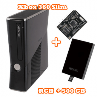 Xbox 360 500 GB + RGH (Reset Glitch Hack)